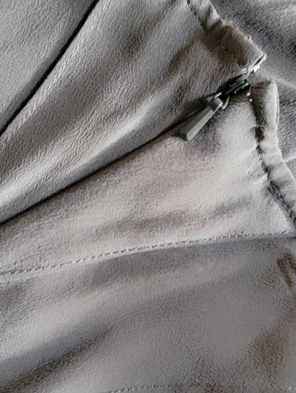 NWT J. Jill Maxi Silk Skirt, Sz 14 - Picture 3 of 6